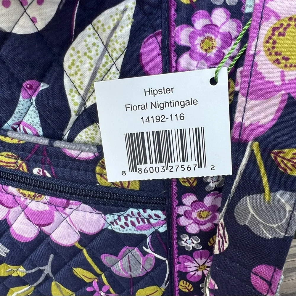 - Vera Bradley Nightingale Floral Purple Crossbody Purse! NEW!